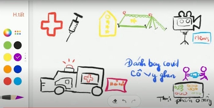 Truyền thông phòng chống dịch Covid-19 của sinh viên Khoa Quản lý văn hóa, nghệ thuật