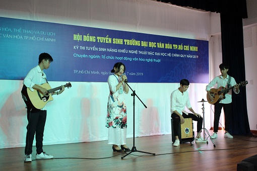 Tuyển sinh năng khiếu tại Trường Đại học Văn hóa TP.HCM: thành công vượt mong đợi, hứa hẹn một năm hoạt động đầy năng lượng