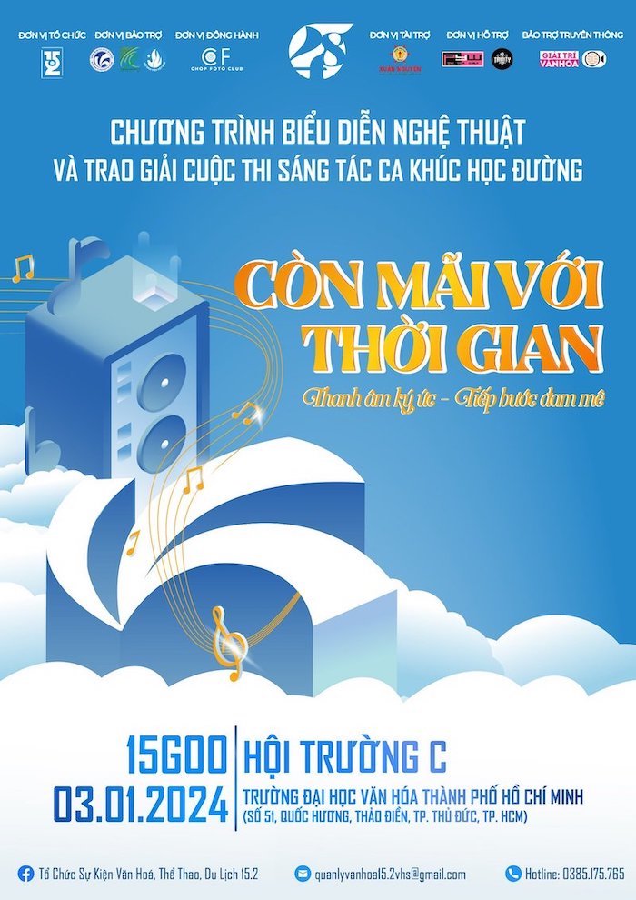  “Còn mãi với thời gian” – ngân vang những ca khúc của giảng viên và sinh viên văn hoá