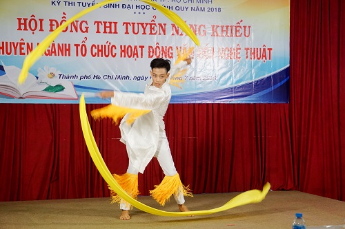 Những tài năng trẻ hội tụ tại cuộc thi tuyển sinh năng khiếu của trường Đại học Văn hóa TP.HCM