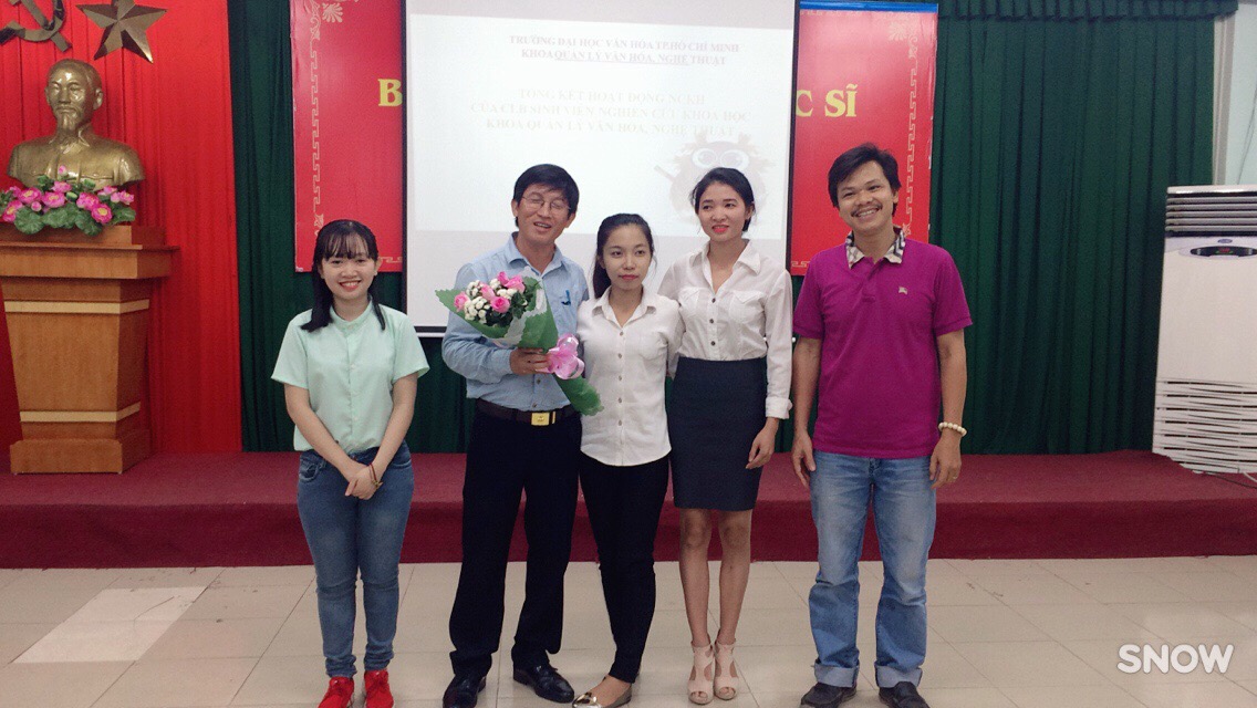 GIỚI THIỆU VỀ CLB SINH VIÊN NGHIÊN CỨU KHOA HỌC KHOA QUẢN LÝ VĂN HÓA, NGHỆ THUẬT