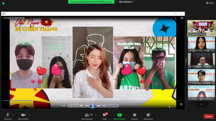 Lễ khai giảng năm học mới “đặc biệt” của Trường Đại học văn hóa Tp.HCM