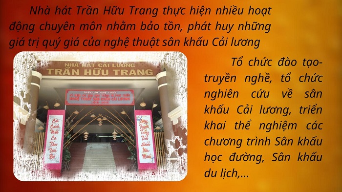 Nhà hát Trần Hữu Trang tin tưởng tuyển dụng sinh viên tốt nghiệp Khoa Quản lý văn hóa, nghệ  thuật