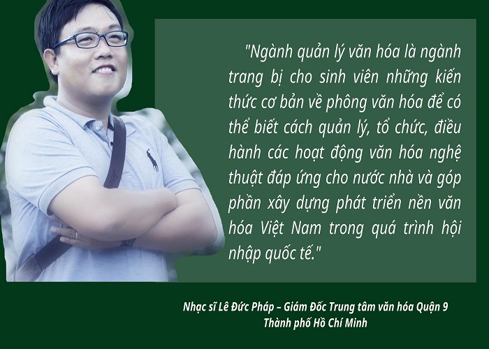 Trung tâm văn hóa quận 9 ĐÃ và SẴN SÀNG đón nhận sinh viên Khoa quản lý văn hóa, nghệ thuật